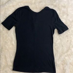 5/$25 Who what wear ribbed lace up top